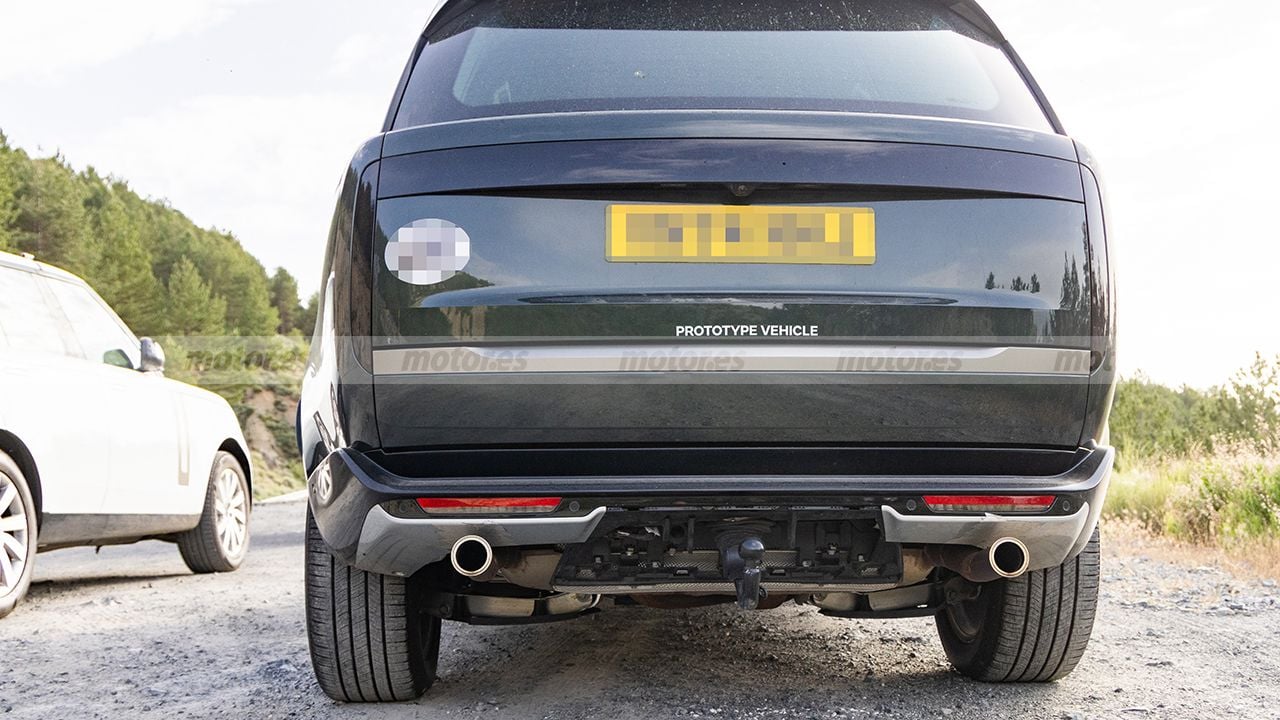 Range Rover 2026 - foto espía posterior