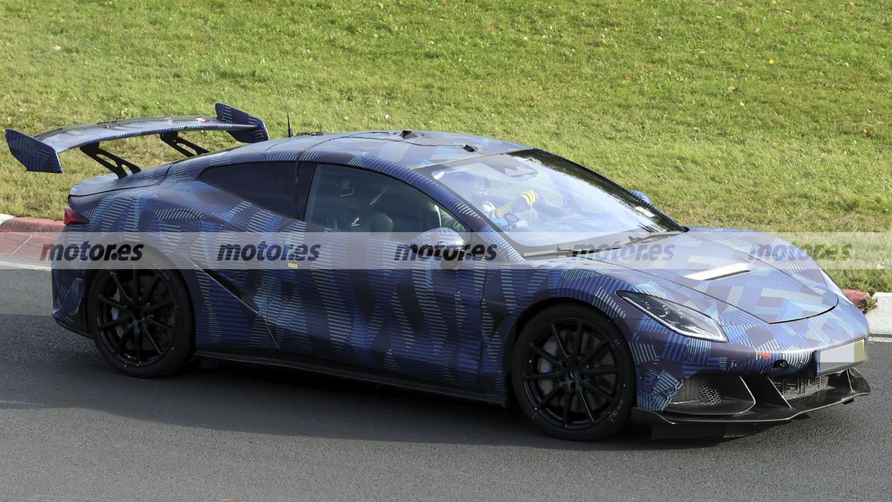 Fotos espía BYD Denza Z 2027 en Nürburgring