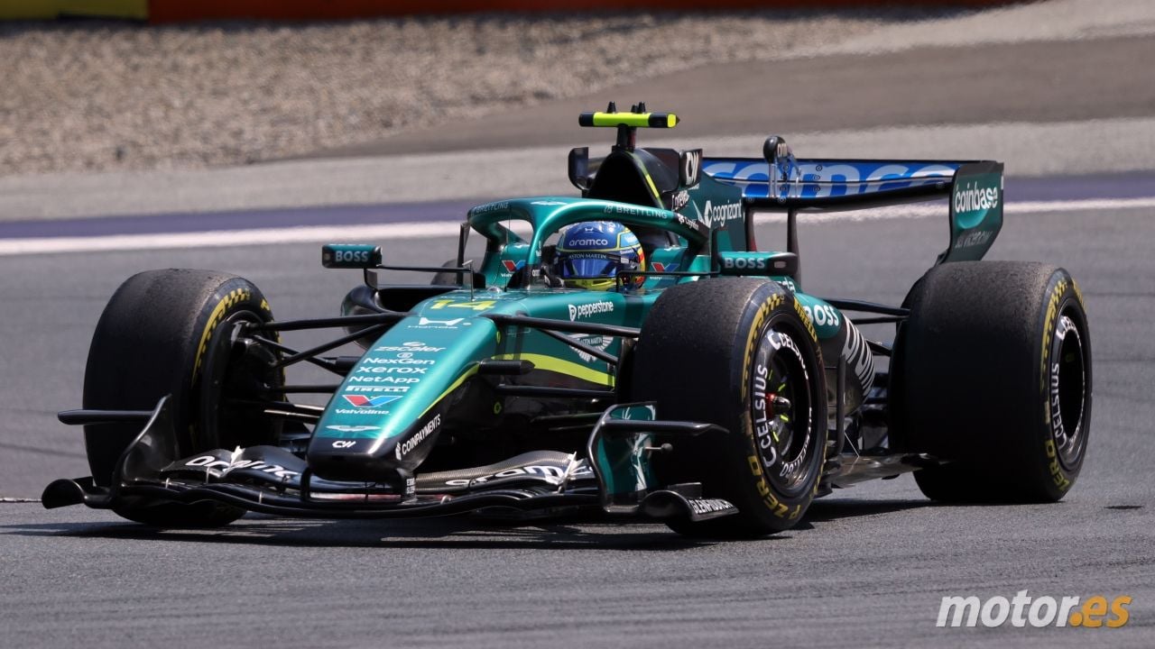 Alonso, doblado tres veces en Austria, anticipa que el AMR26B no estará listo en Bélgica