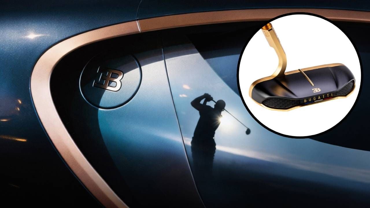 Bugatti abandona el asfalto y firma algo insólito: un juego de palos de golf que cuesta más que muchos coches
