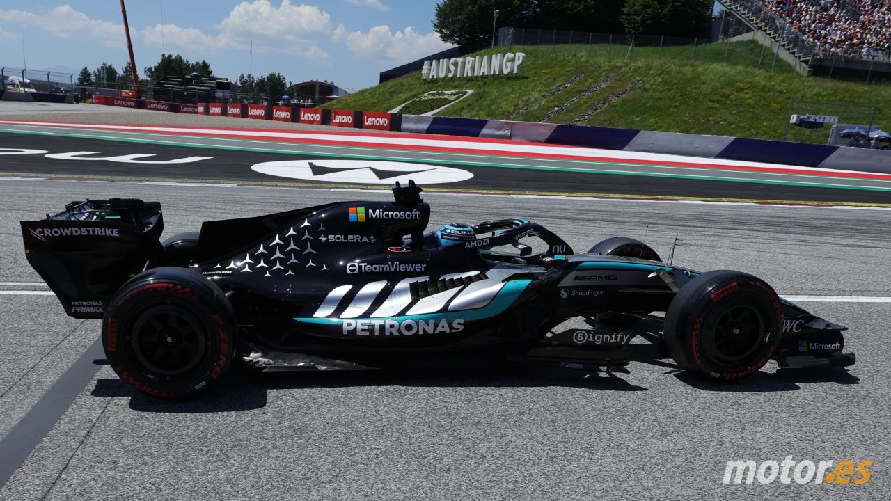 Russell y Hamilton renacen para plantar batalla a Antonelli; Sainz tendrá que dar lo mejor de sí para pasar a Q2