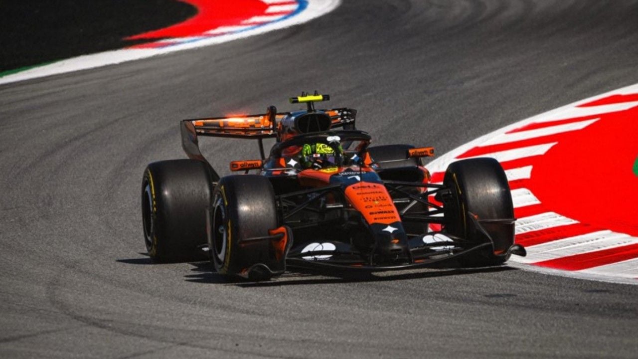 Lando Norris se postula en el candelero de Barcelona como la amenaza a Mercedes
