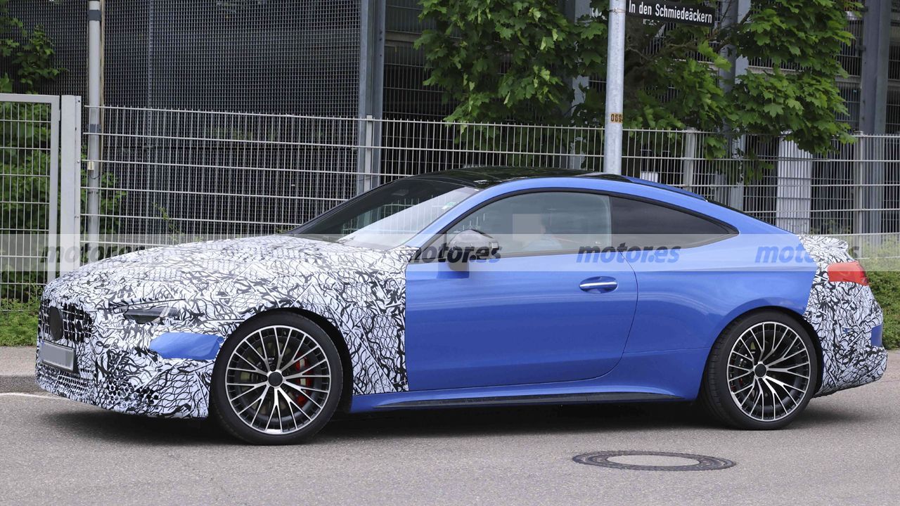 Los nuevos mercedes-amg cle 53 y 63 ya ruedan con cambios importantes en su imagen y nuevos motores 23