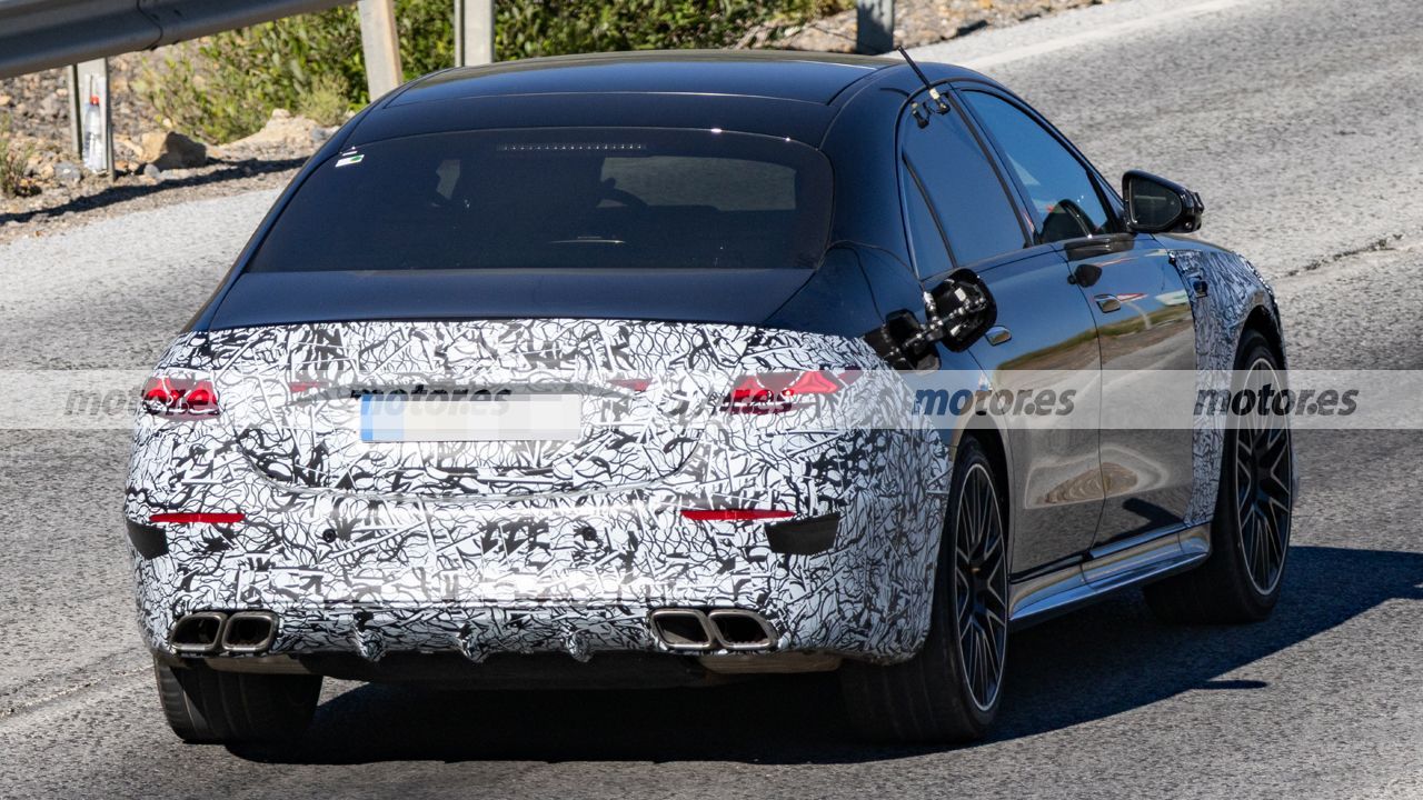 Fotos espía Mercedes-AMG S 63 Facelift 2027.