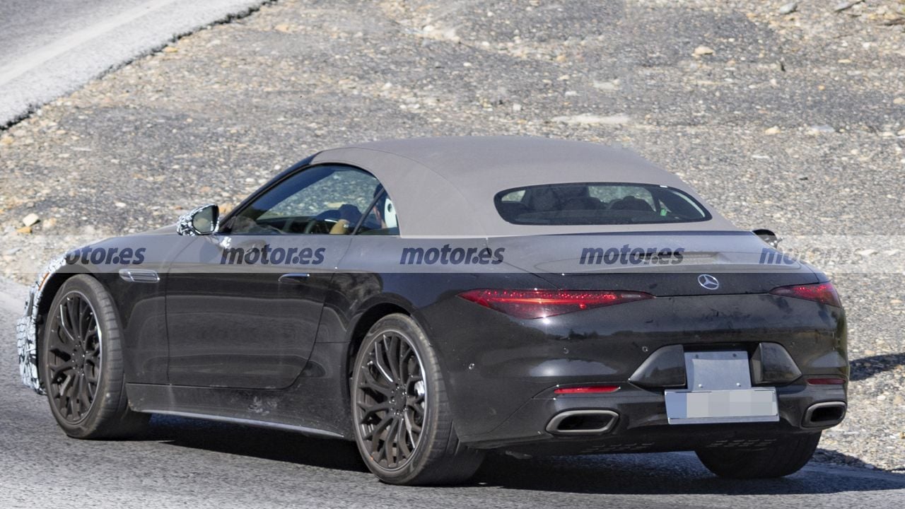 Fotos espía Mercedes-AMG SL Facelift 2027