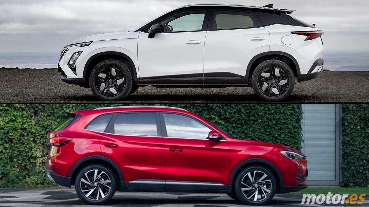 Omoda 5 y MG ZS