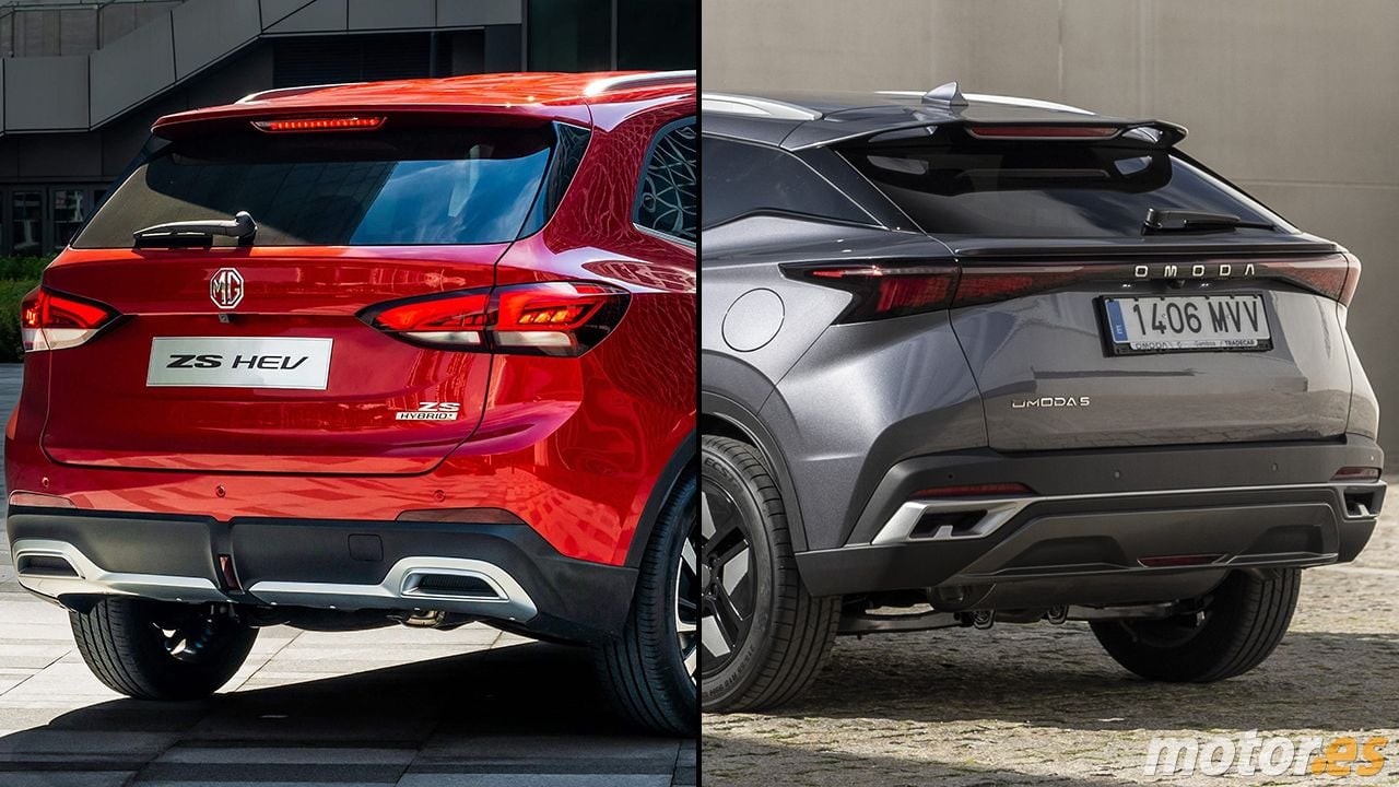 MG ZS y Omoda 5