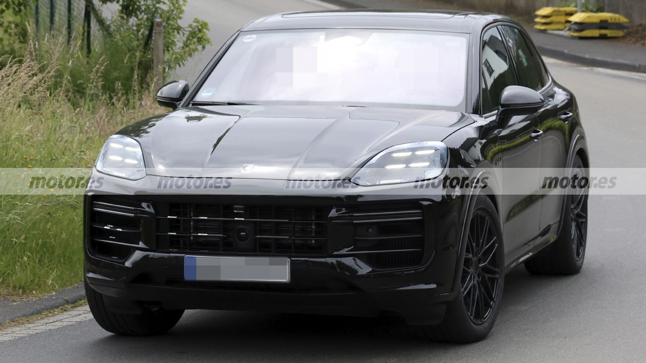 Fotos espía Porsche Cayenne Turbo Facelift 2027