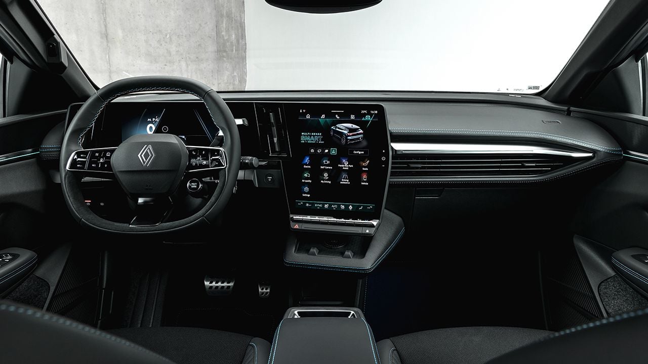 Renault Megane E-Tech Eléctrico 2027 - interior