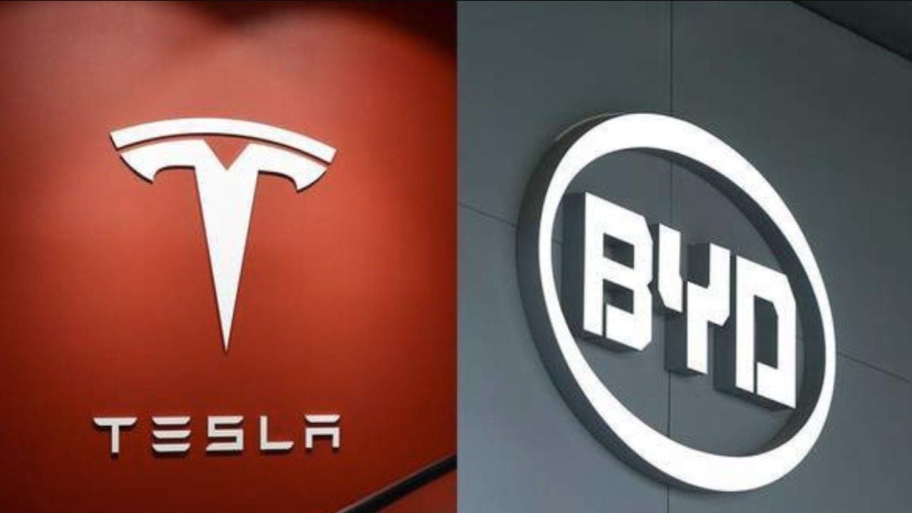 La paradoja del coche eléctrico en Europa: Tesla bate récords de ventas y BYD roba el trono de MG tras 15 años