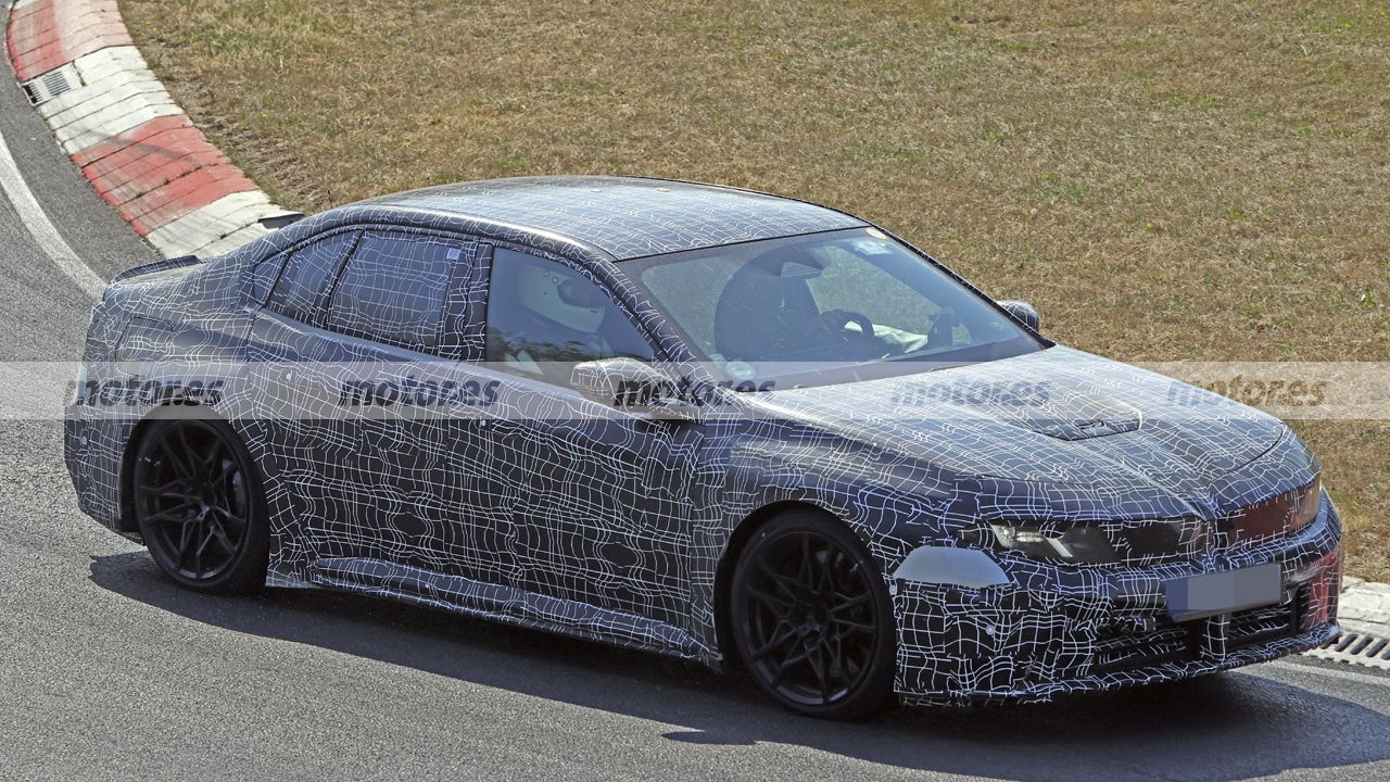 Fotos espía BMW M3 eléctrico 2027