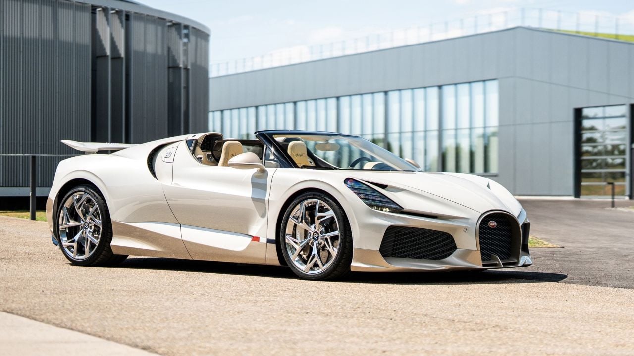 Bugatti W16 Mistral Blanc Éternel