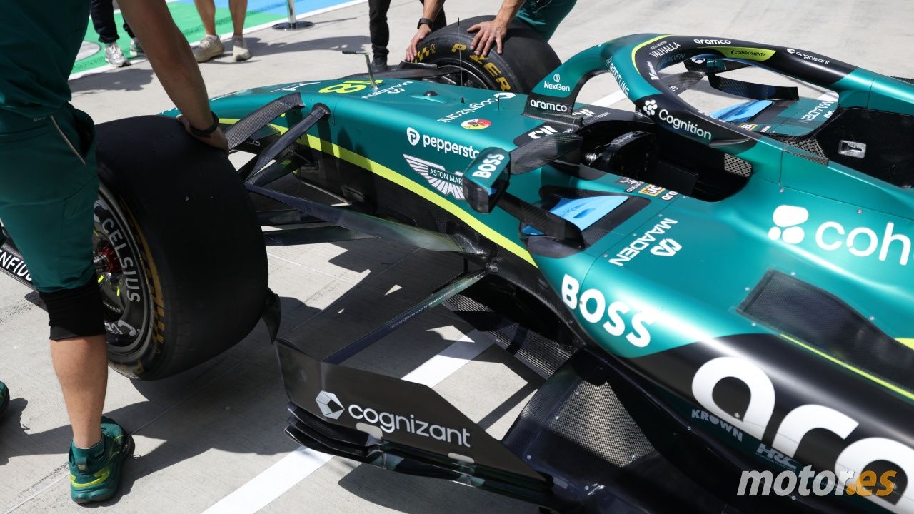 Fotos del nuevo Aston Martin AMR26B al completo, el coche que debe devolver a Alonso a la pelea