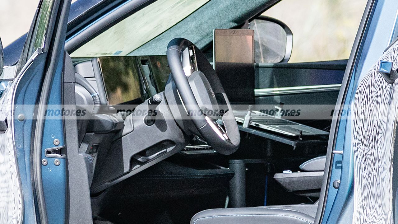 Renault Scenic E-Tech Eléctrico 2027 - foto espía interior