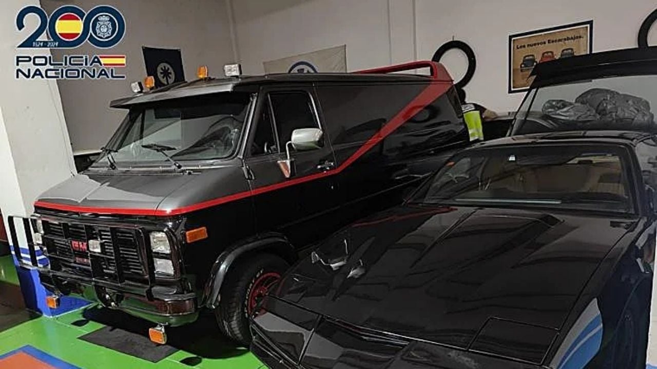 La furgoneta del Equipo A y el Coche Fantástico existen, están en Canarias, y los tenía un narcotraficante