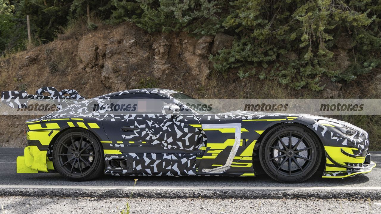 Fotos espía Mercedes-AMG GT Black Series 2027