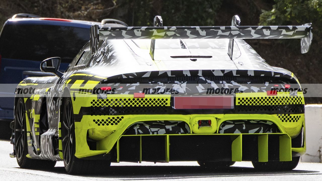 Fotos espía Mercedes-AMG GT Black Series 2027