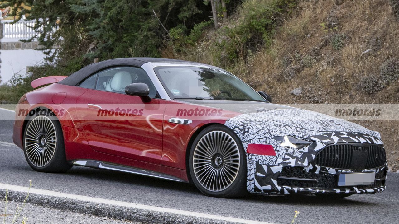El mercedes-maybach sl 680 2028 reaparece casi sin camuflaje, así cambia el descapotable de casi 300. 000 euros 5