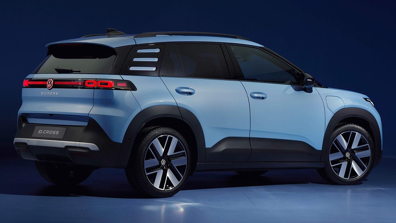 Volkswagen ID. Cross - posterior