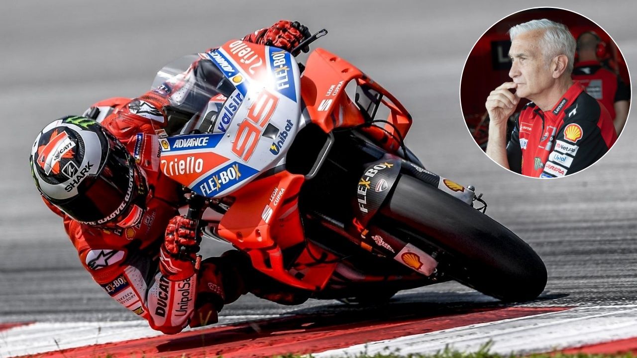 «Hicimos 27 versiones de una pieza, hay cosas que siguen en la moto»: Tardozzi y el legado de Lorenzo en Ducati