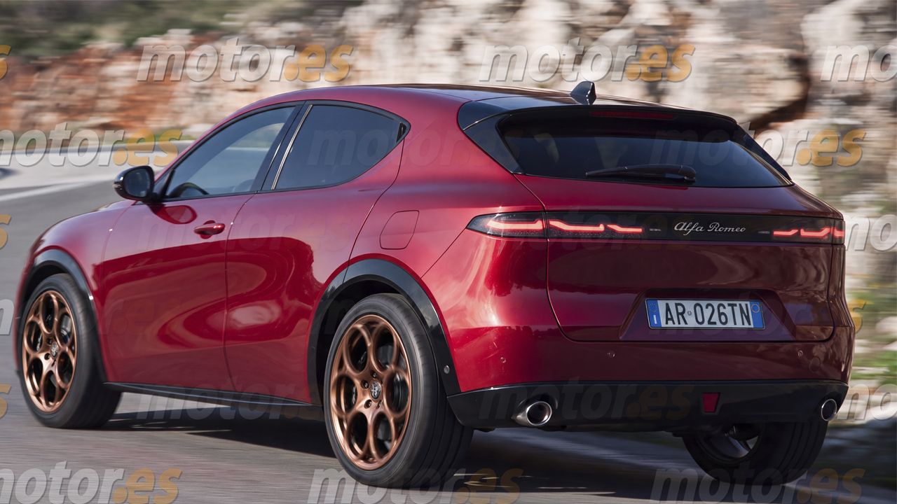 Render Alfa Romeo Compact 2028