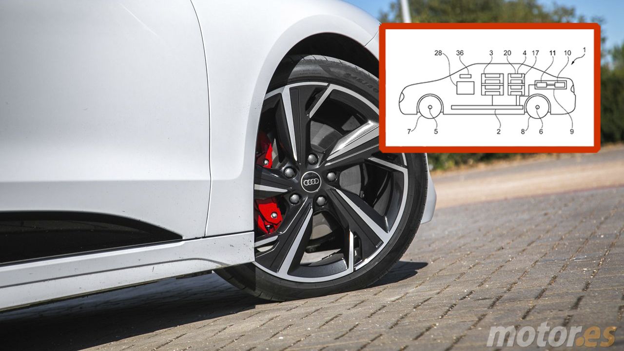 Audi patenta un EREV quattro con dos motores... y uno de ellos hace de todo