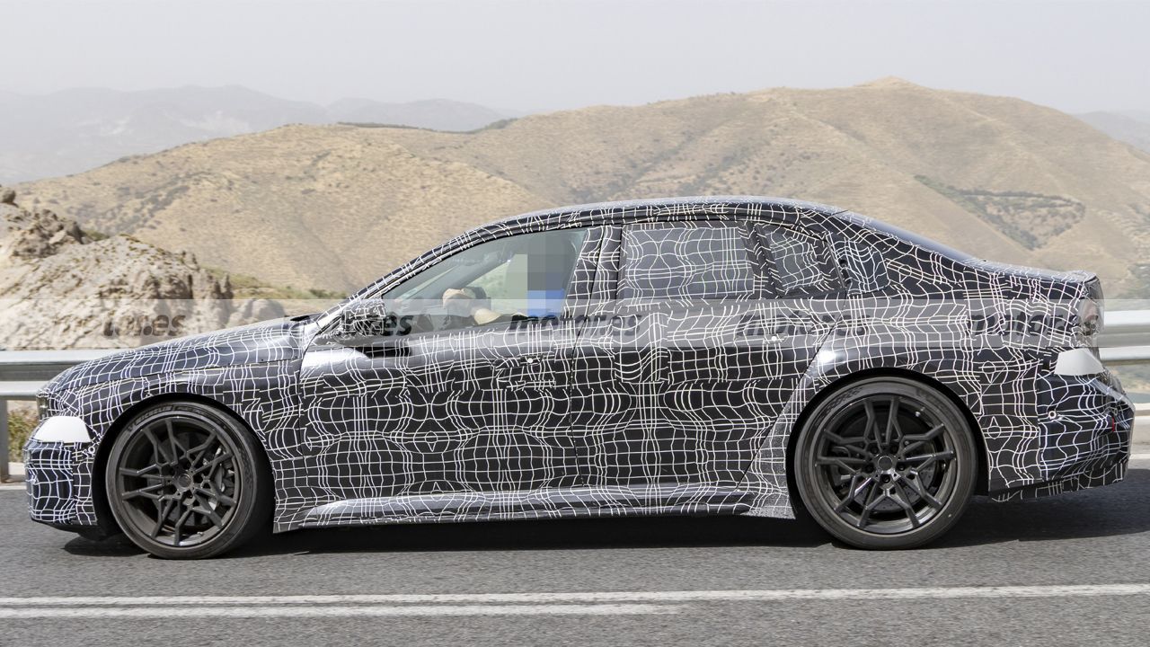 Fotos espía BMW M3 eléctrico 2027