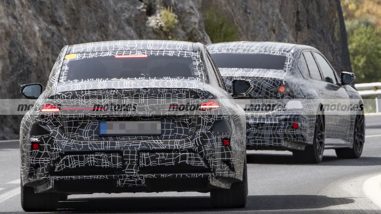 Fotos espía BMW M3 eléctrico 2027