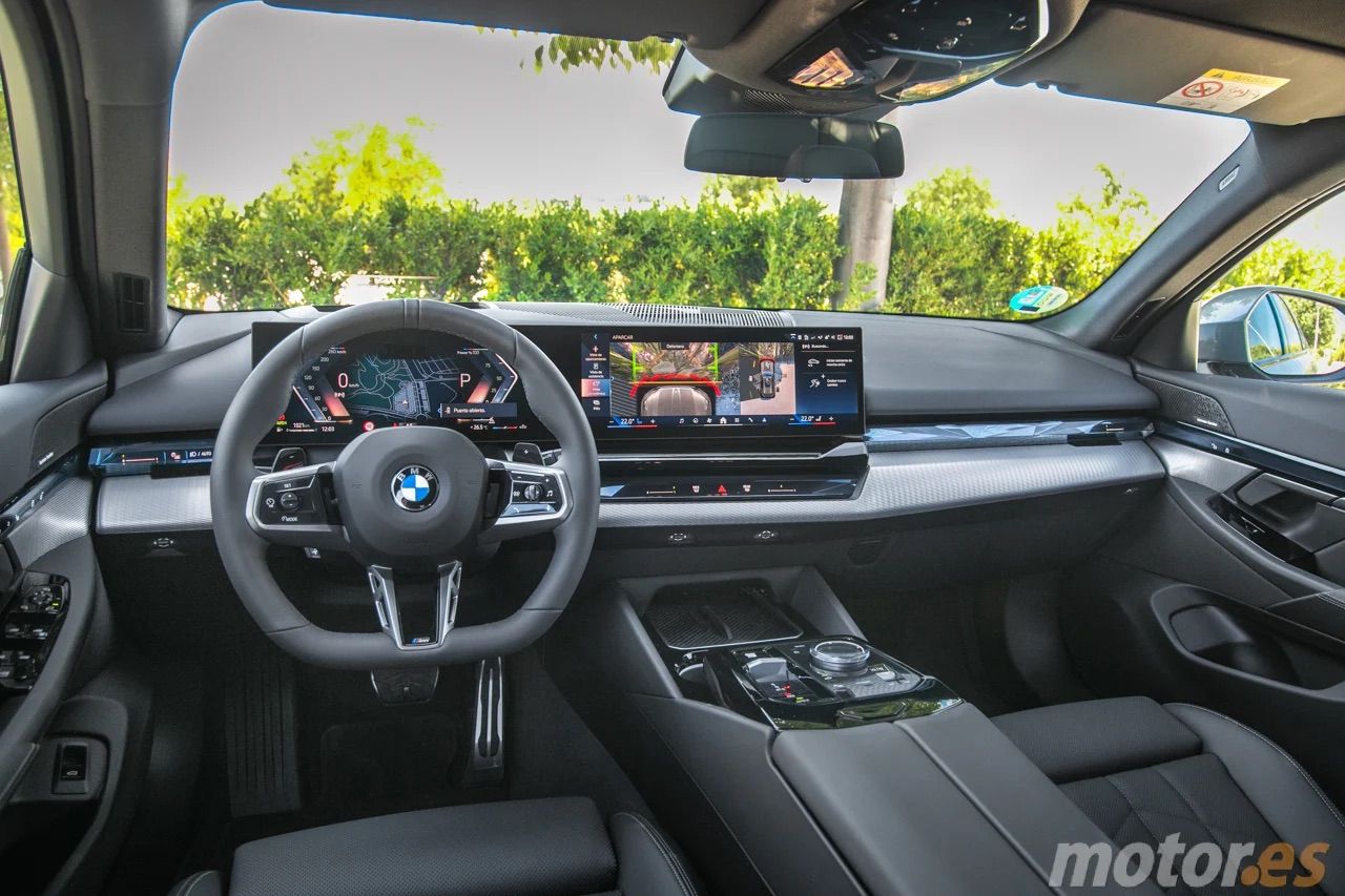 Interior de un BMW