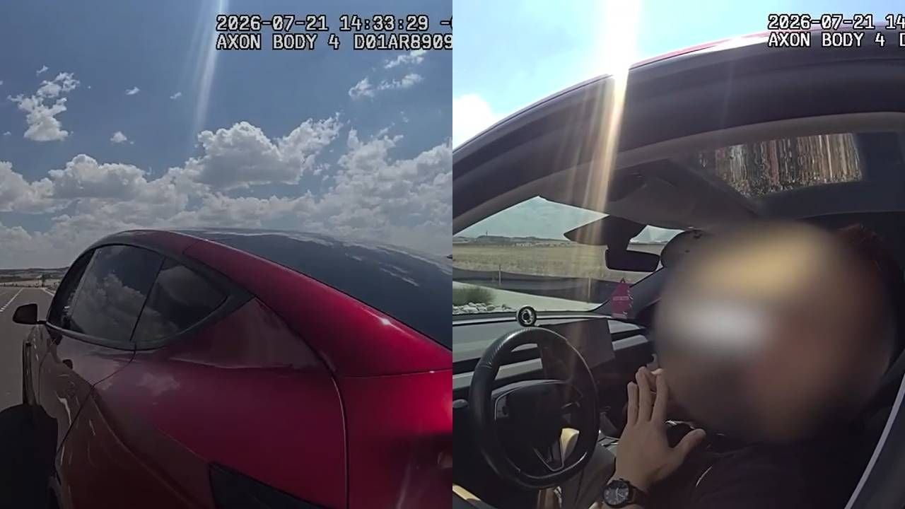 Un conductor de Tesla es multado y cree tener la coartada perfecta: ‘‘Yo no estaba conduciendo’’