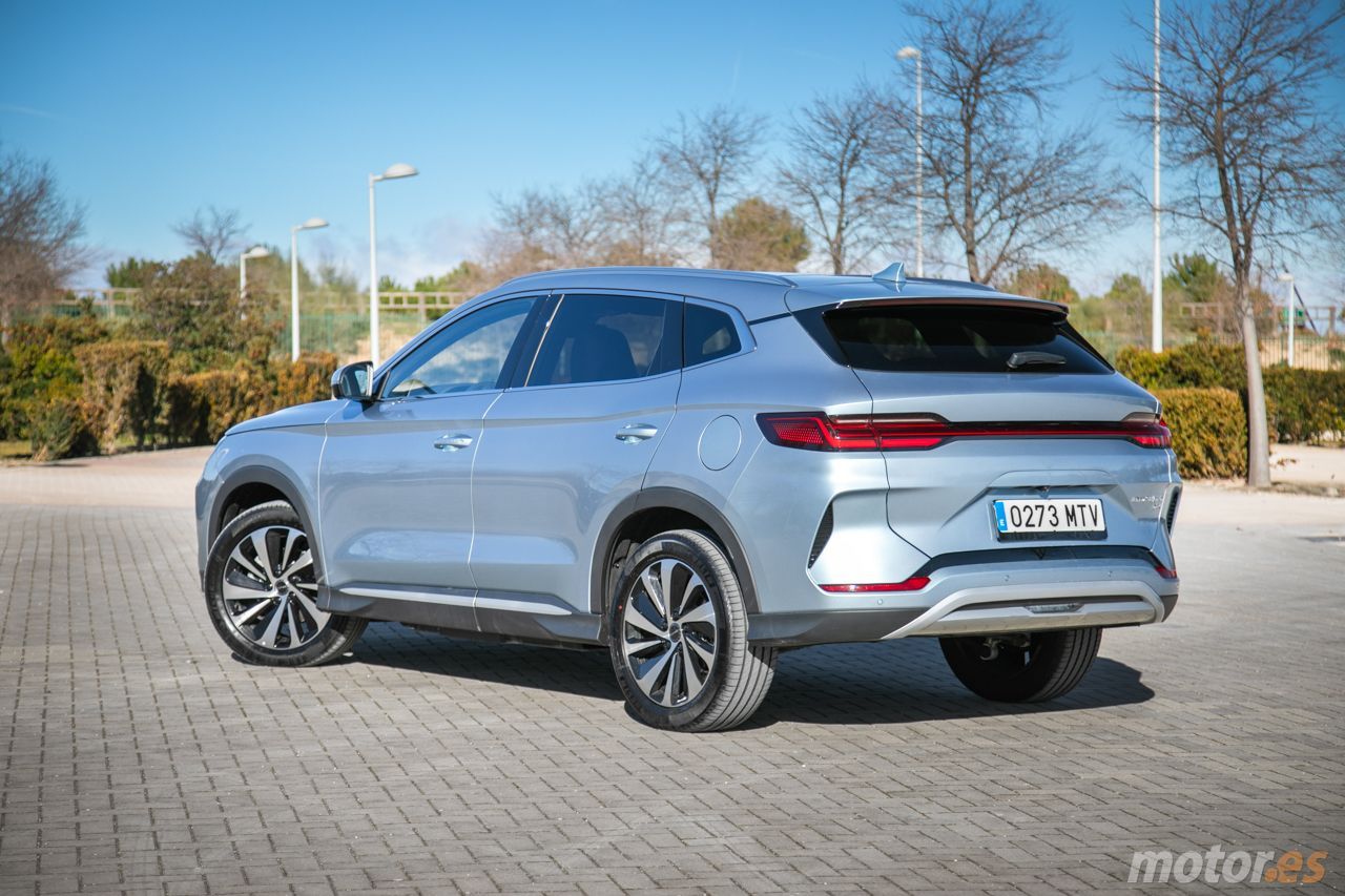 Trasera del BYD Seal U DM-i