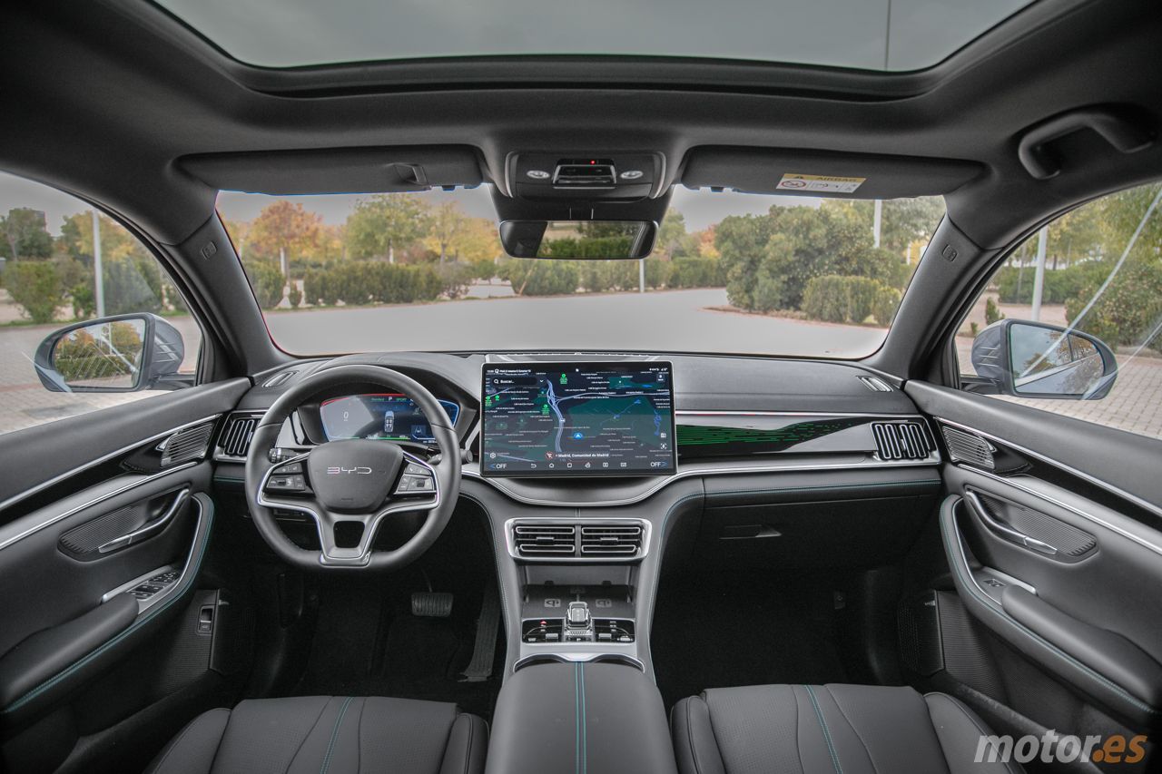 Interior del BYD Seal U DM-i
