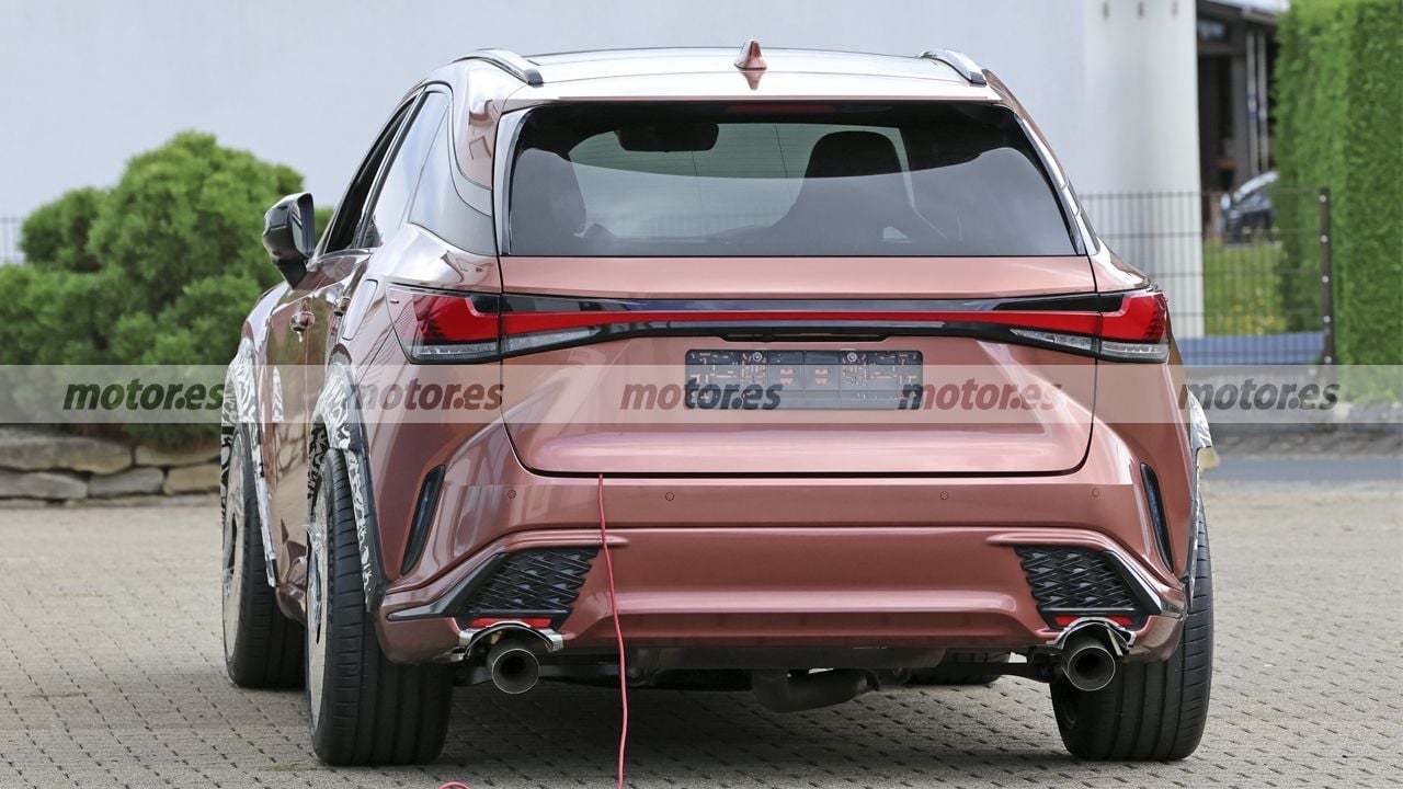 Foto espía Lexus RX Morizo ​​RR 2028