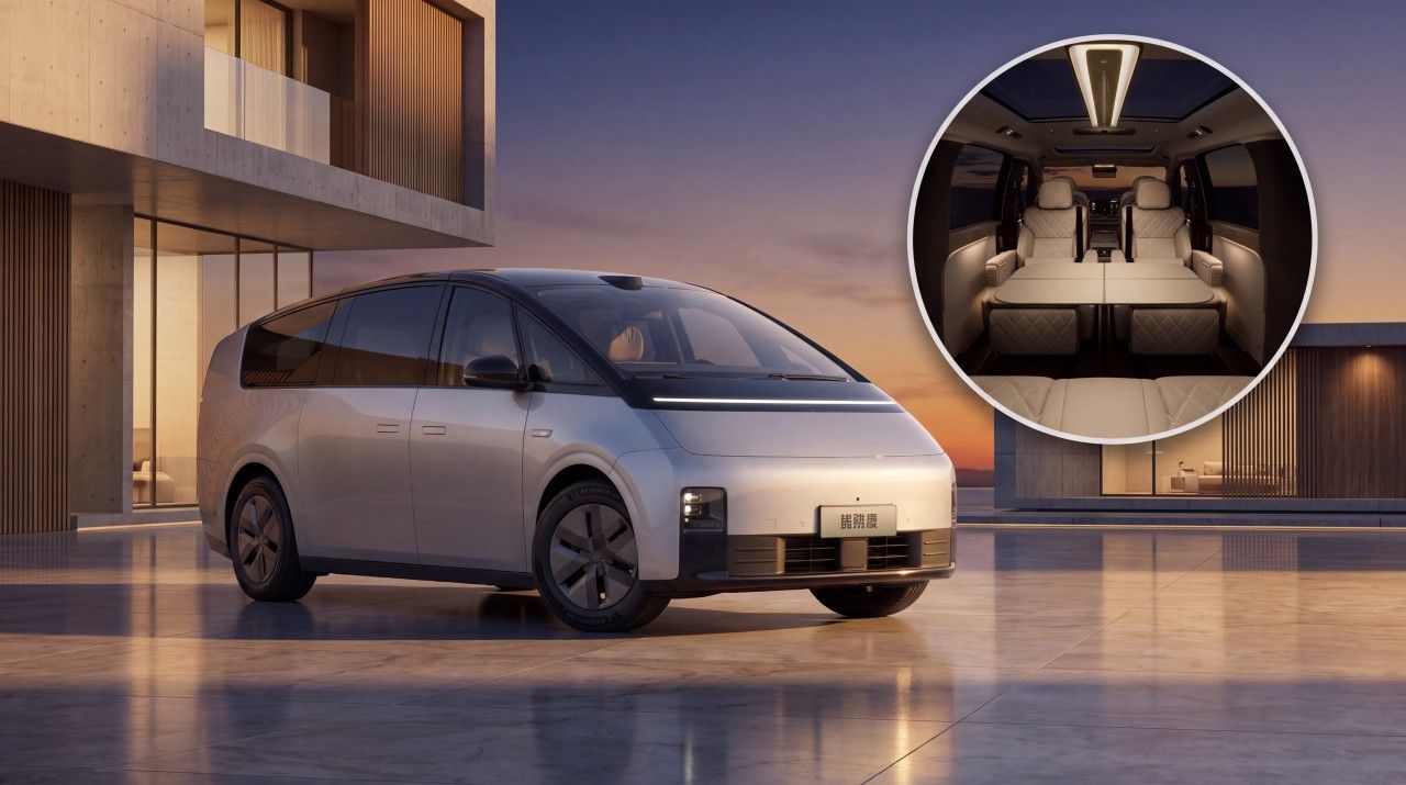 Li Auto quiere que su enorme monovolumen eléctrico se parezca más al salón de tu casa que a un coche