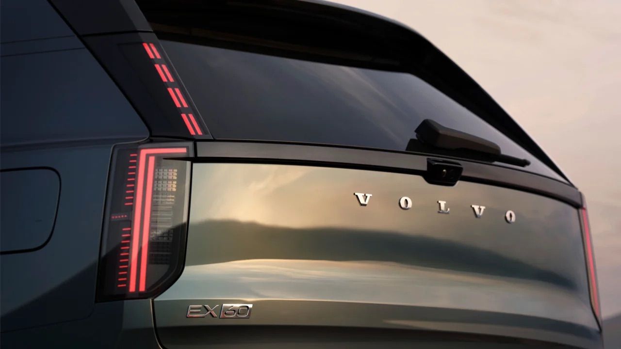 Trasera de un Volvo