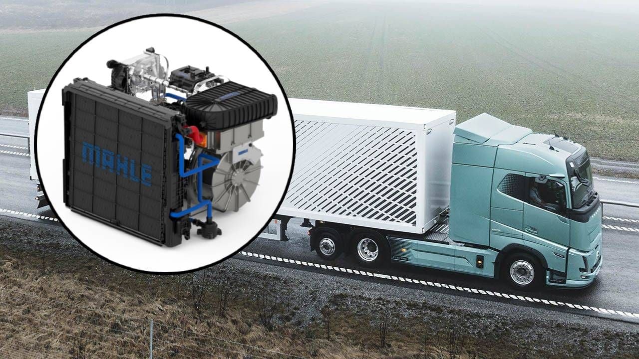 MAHLE quiere estirar el camión eléctrico a los 800 km… y la pieza clave sigue quemando diésel