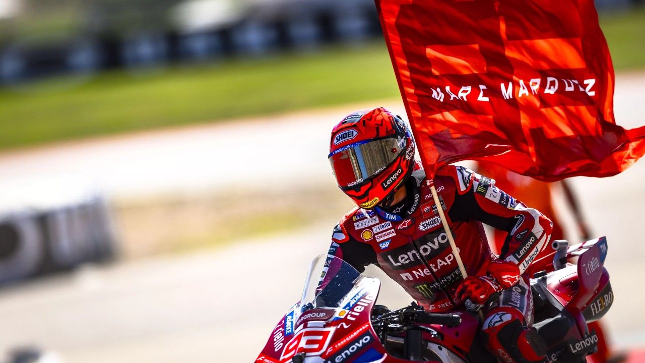 Márquez es humano, pero empieza a creérselo: «Estamos en el Mundial»
