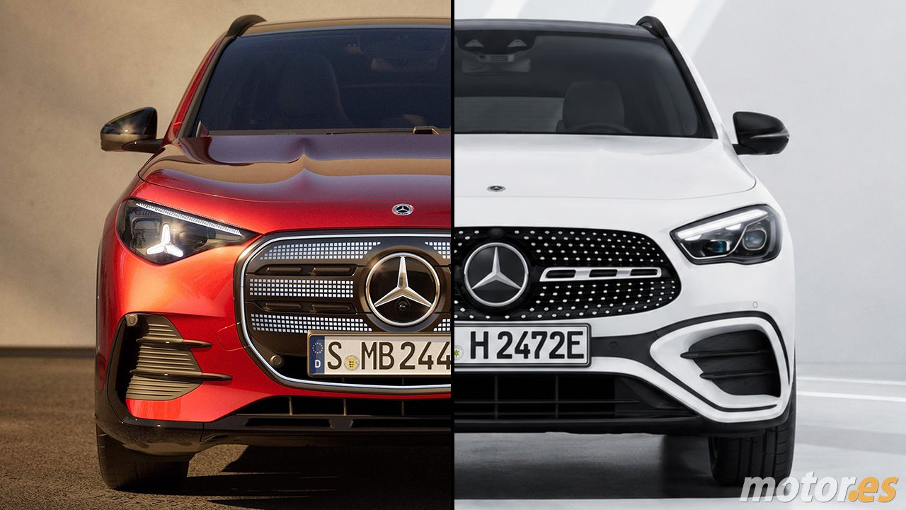 El Mercedes GLA 2027 estrena mucho más que un nuevo diseño, así queda frente al modelo anterior