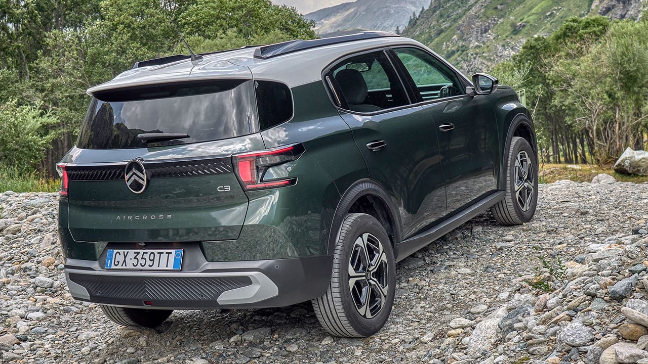 Citroën C3 Aircross - posterior