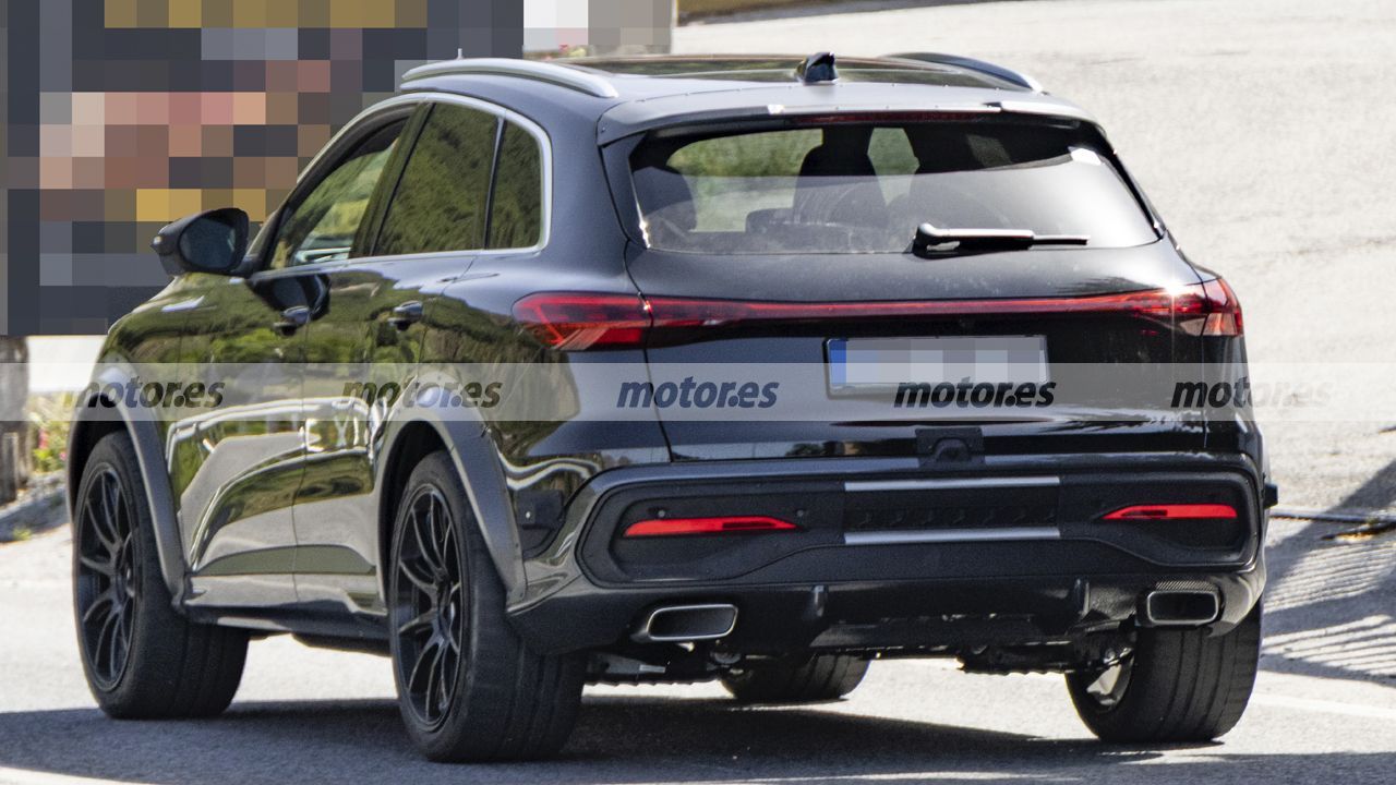 Fotos espía mula Porsche D-SUV 2028