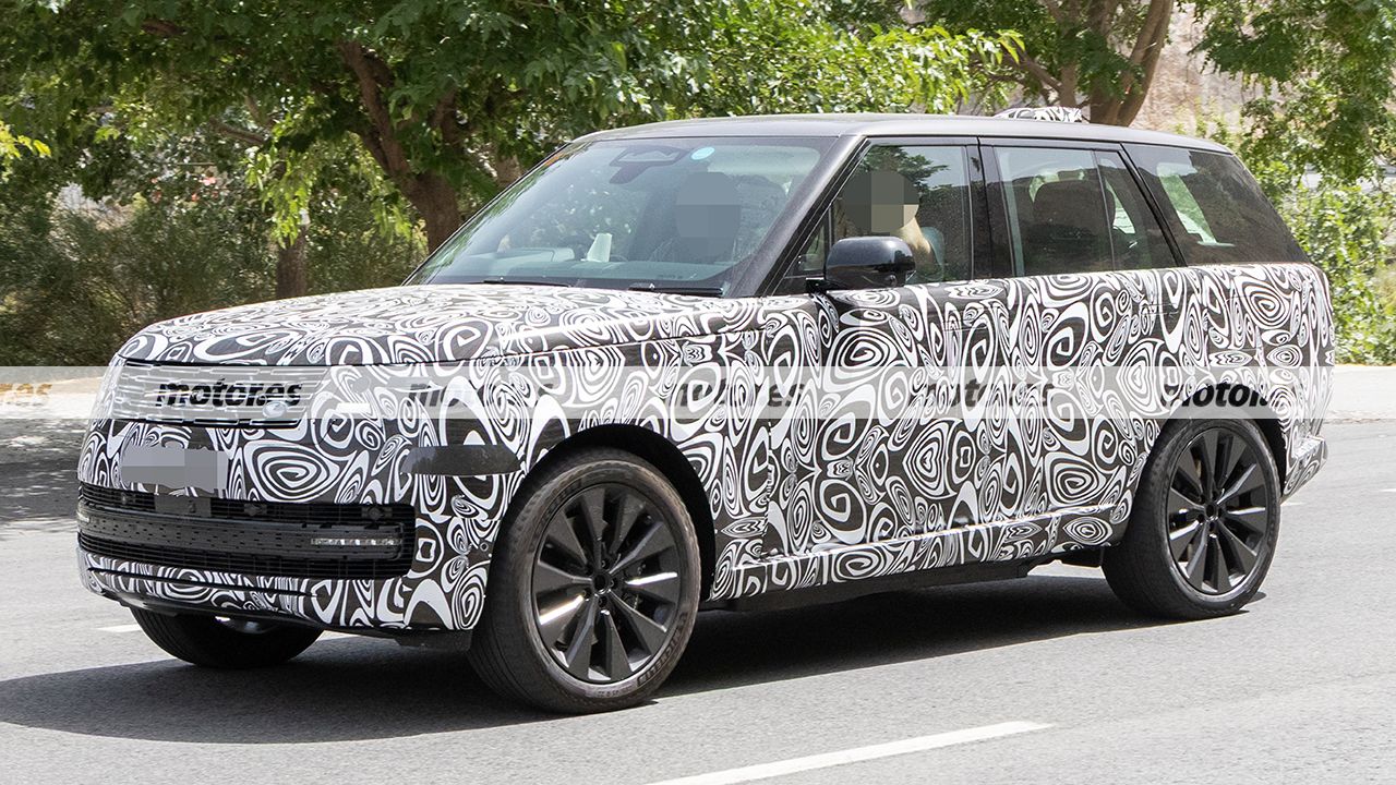 El nuevo Range Rover 2027 pierde camuflaje, la renovación del lujoso SUV británico al detalle en estas fotos espía