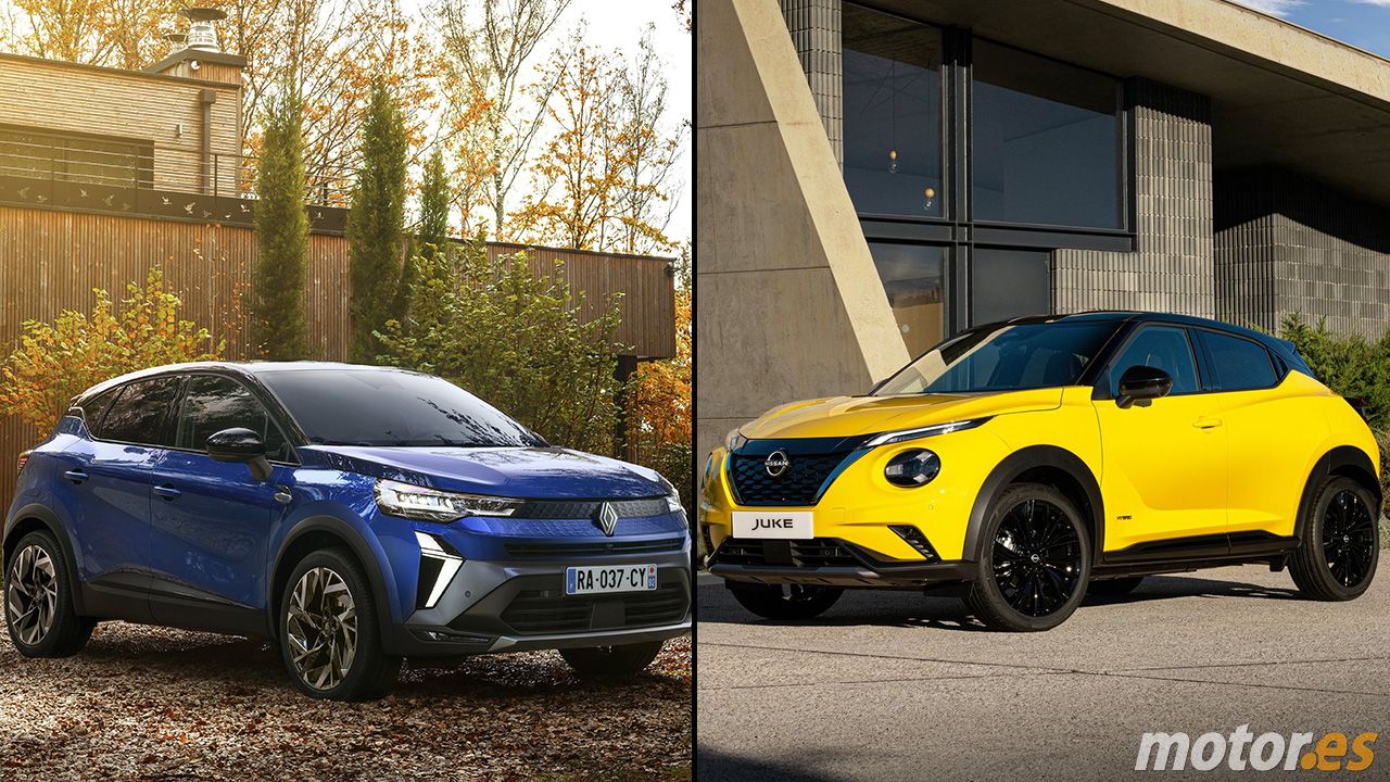Renault Captur y Nissan Juke