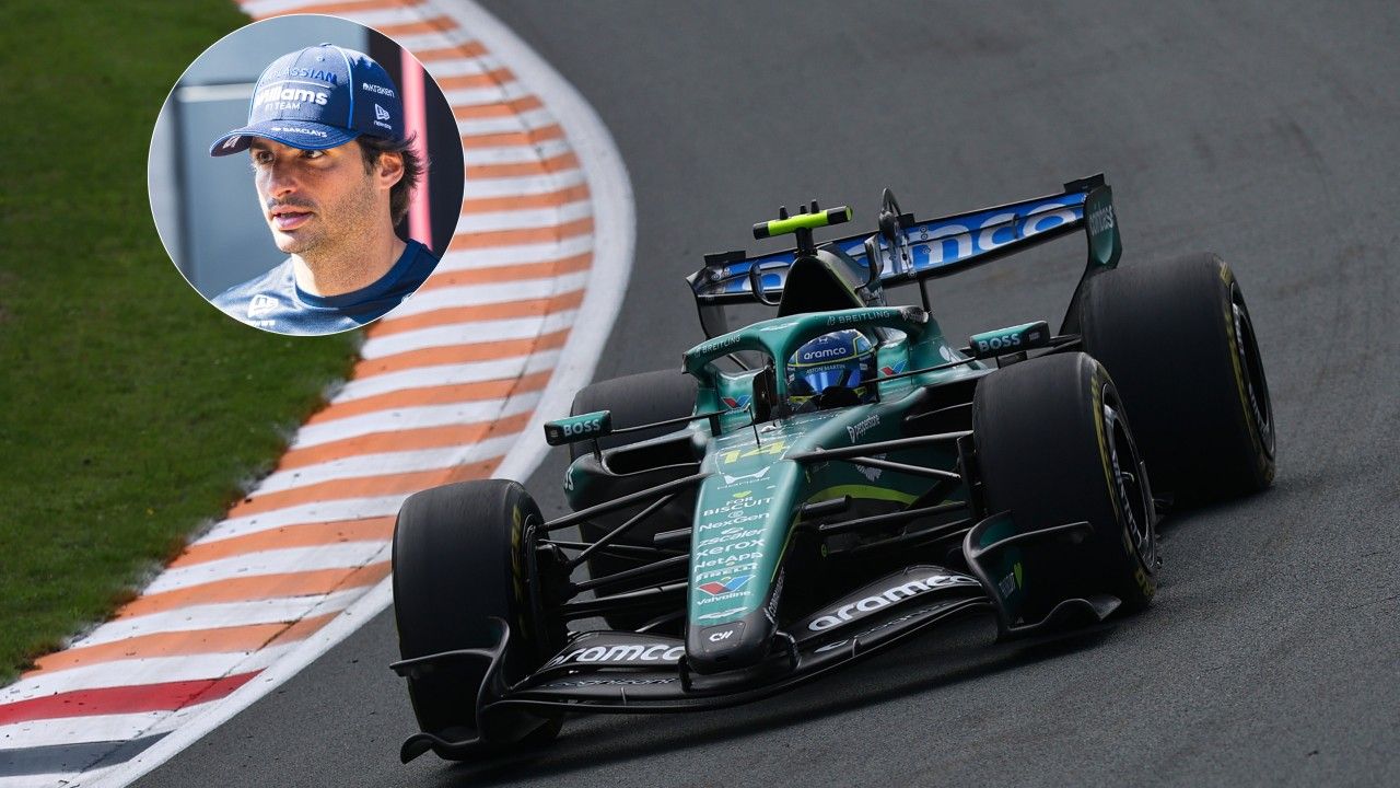 Sainz alaba el nuevo Aston Martin: «Su coche es tan rápido...»