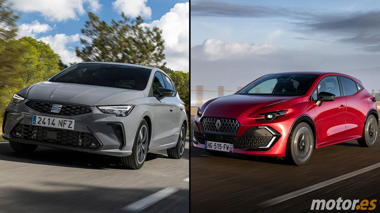 SEAT Ibiza y Renault Clio