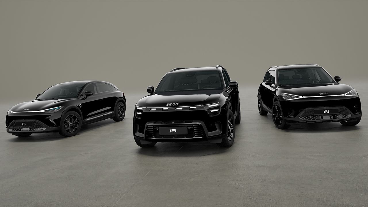 Llega la Black Collection de Smart, diseño más deportivo y nuevos acabados interiores para toda la gama SUV