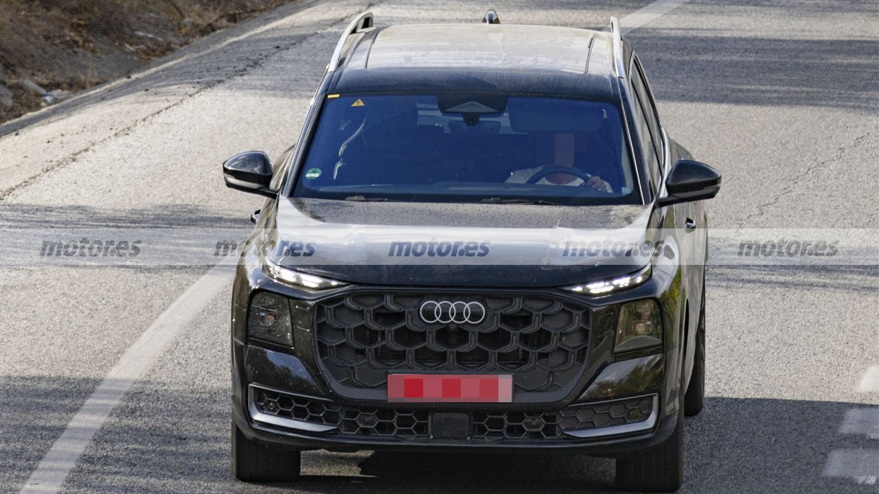 El Audi Q9 que Europa necesitaba ya está casi listo, el PHEV aparece completamente destapado en estas fotos espía