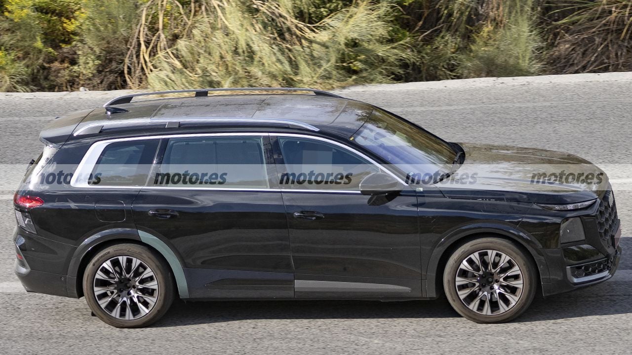 Fotos espía Audi Q9 PHEV 2027