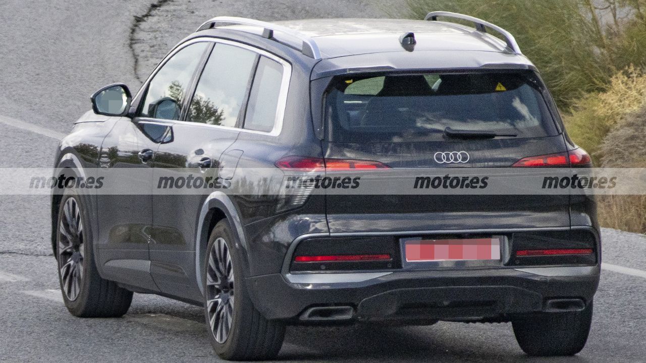Fotos espía Audi Q9 PHEV 2027