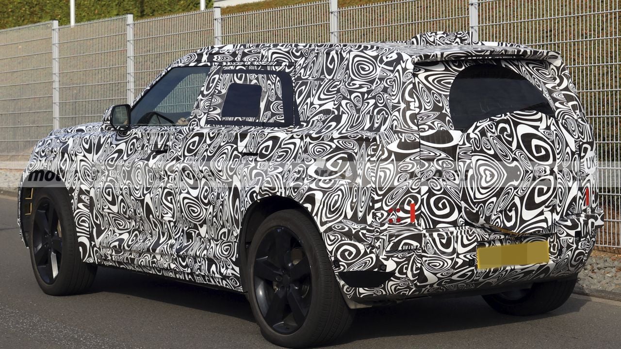 Fotos espía Land Rover Defender Sport 2027