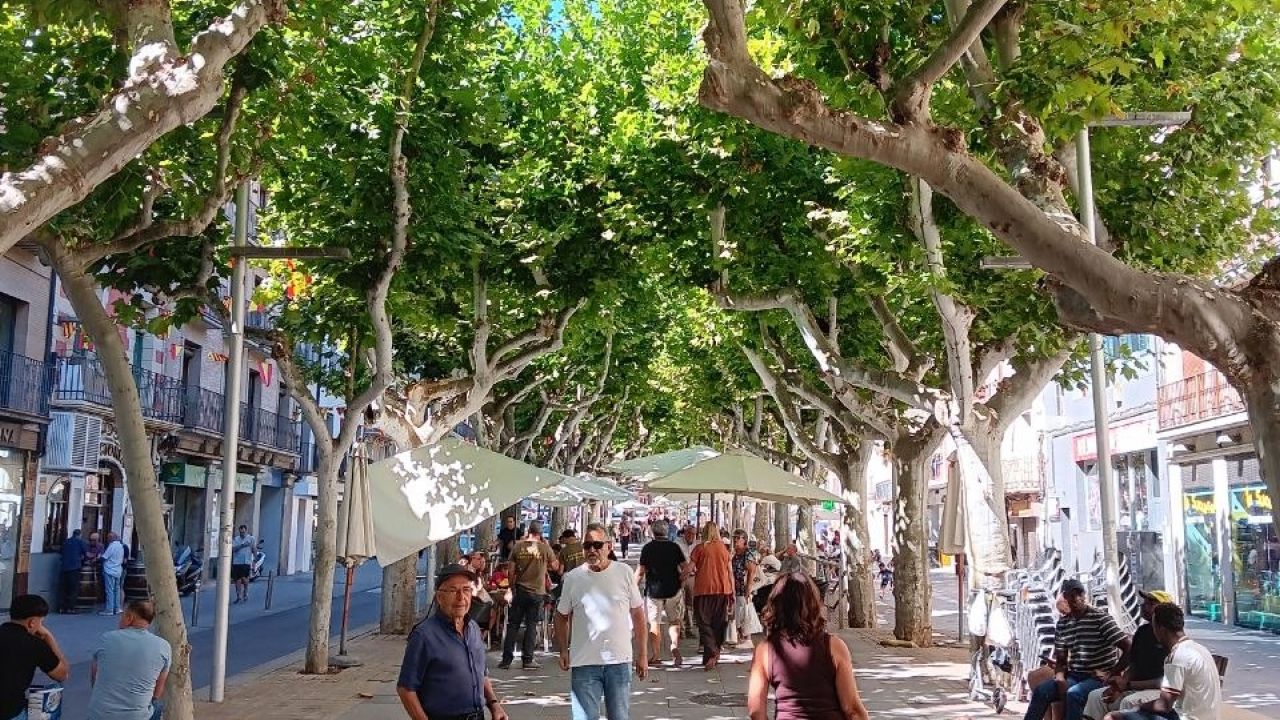 Barbastro, paseo